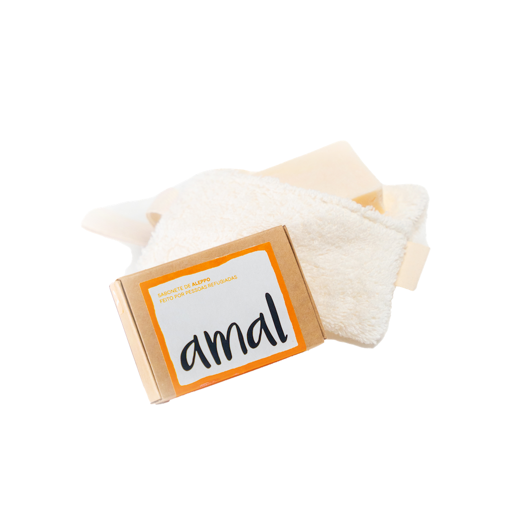 ReUse Soap Dish + Aleppo Soap 70g