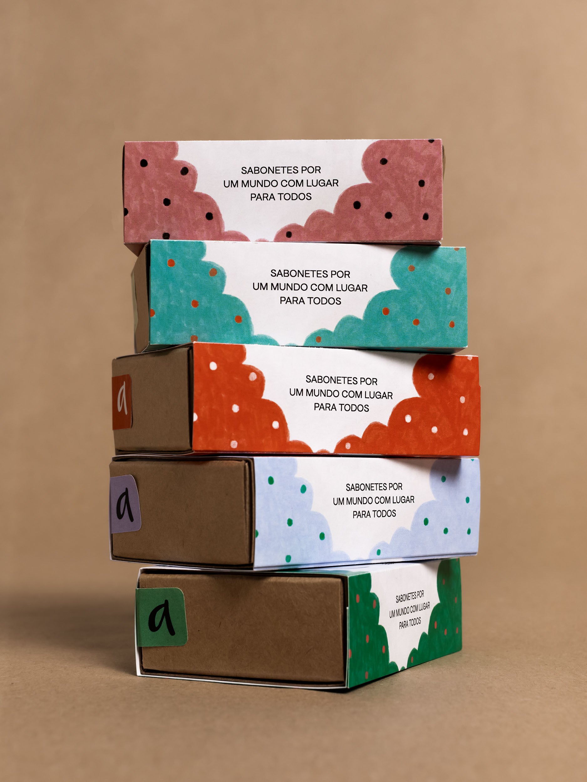 Collection of 5 AMAL Soaps 70g